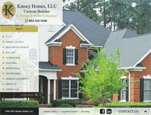 Tablet Screenshot of kinseyhomes.com